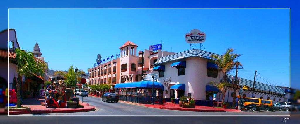 Hotel Posada El Rey Sol Ensenada Extérieur photo